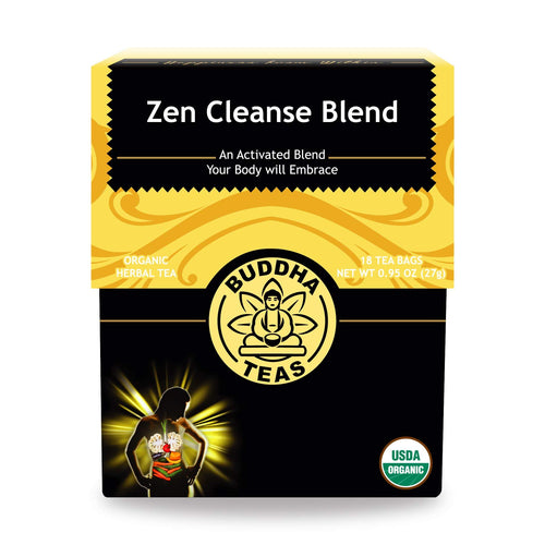 Buddha Teas Organic Zen Cleanse Blend Herbal Tea, Caffeine Free