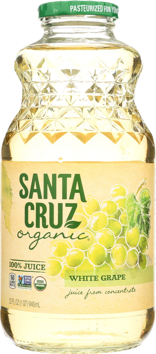 Santa Cruz Organic White Grape Juice, 1 Quart