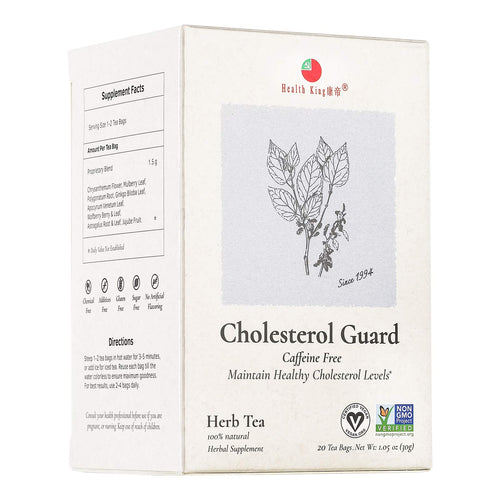 Health King Cholesterol Guard Herb Tea, 20 Tea Bags