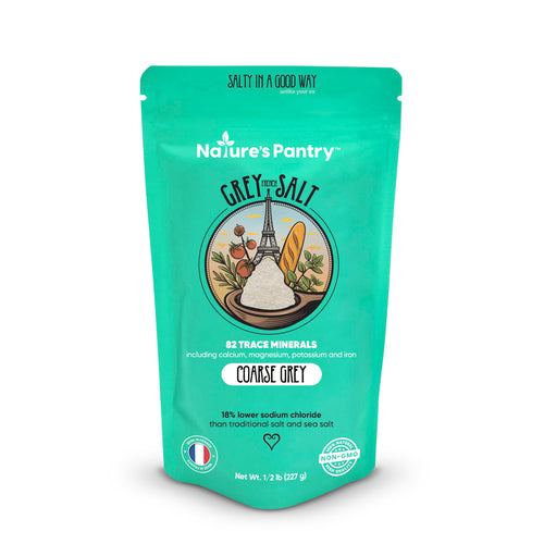 Nature's Pantry French Grey Sea Salt Coarse Ground, 1 lb