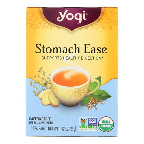 Yogi Tea Organic Stomach Ease, 16 Tea Bags