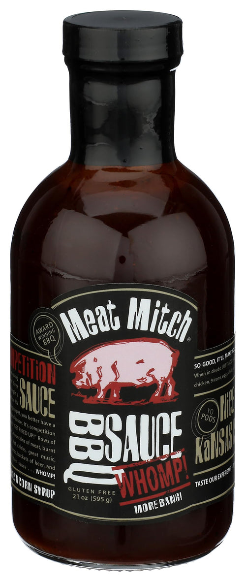 Meat Mitch WHOMP! BBQ Sauce, 21 oz