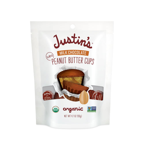 Justin's Mini Peanut Butter Cups, Milk Chocolate, 4.7 oz