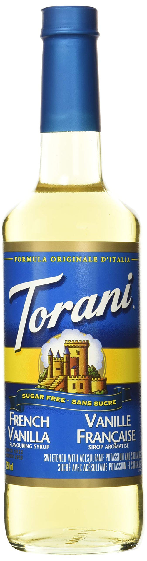 Torani Sugar Free French Vanilla Syrup, 25.35 oz