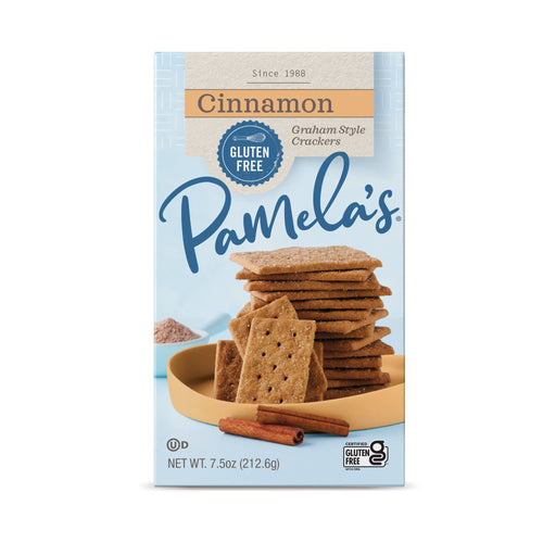 Pamela's Gluten-Free Graham Crackers, Cinnamon, 7.5 oz