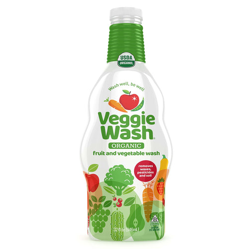 Veggie Wash Organic Fruit and Vegetable Wash Soaker, 32 fl oz
