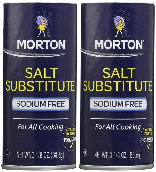 Morton Salt Substitute, 3.12 oz (Pack of 2)