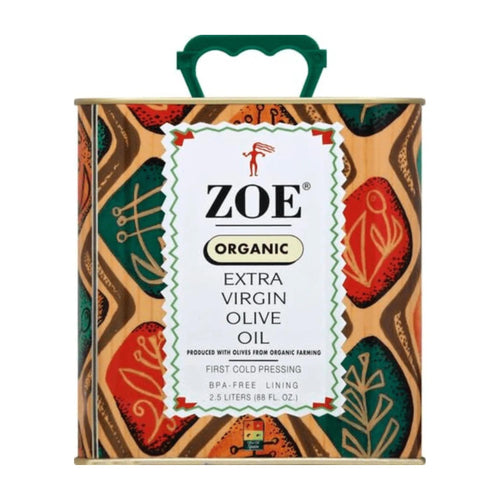 Zoe Organic Extra Virgin Olive Oil, 2.5 Liters