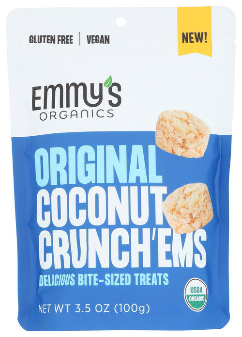 Emmy's Organic Original Coconut Crunch'ems, 3.5 oz