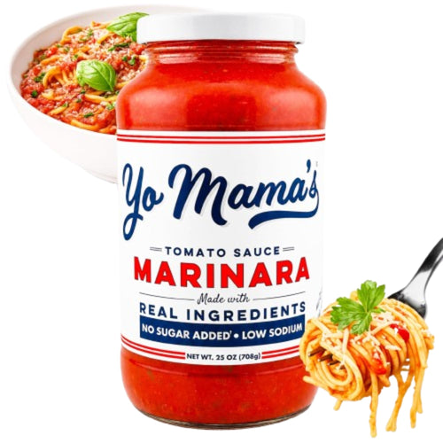 Yo Mama's Foods Keto Marinara Pasta and Pizza Sauce