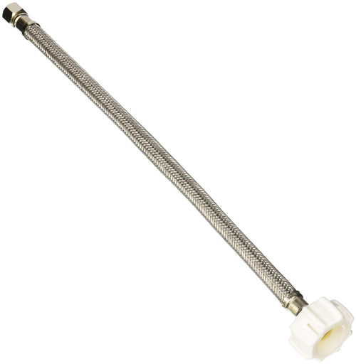 Fluidmaster Click-Seal Toilet Water Supply Connector, 3/8 x 7/8 in, 16 in
