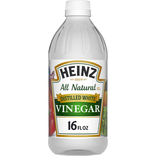 Heinz All Natural Distilled White Vinegar, 5% Acidity, 16 fl oz