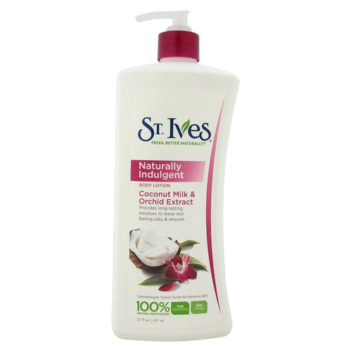 St. Ives Softening Hand and Body Lotion, Coconut and Orchid, 21 oz