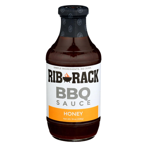 Rib Rack Sweet Honey Barbecue Sauce, 19 oz