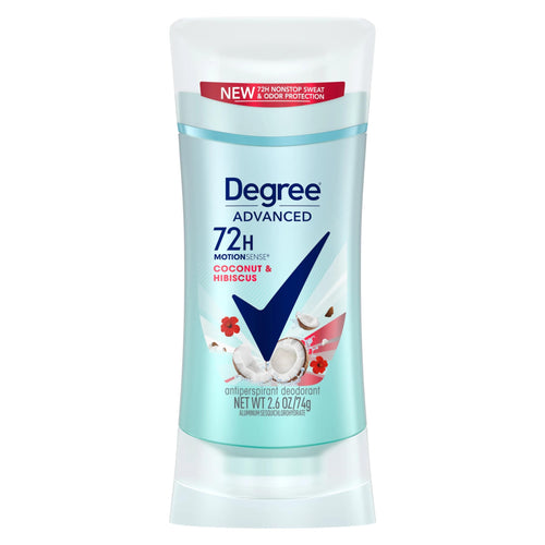 Degree Antiperspirant Deodorant, Coconut & Hibiscus, 2.6 oz