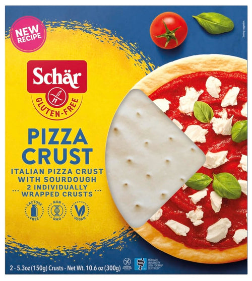 Schar Gluten Free Italian Sourdough Pizza Crusts, 5.3 oz (Pack of 4)