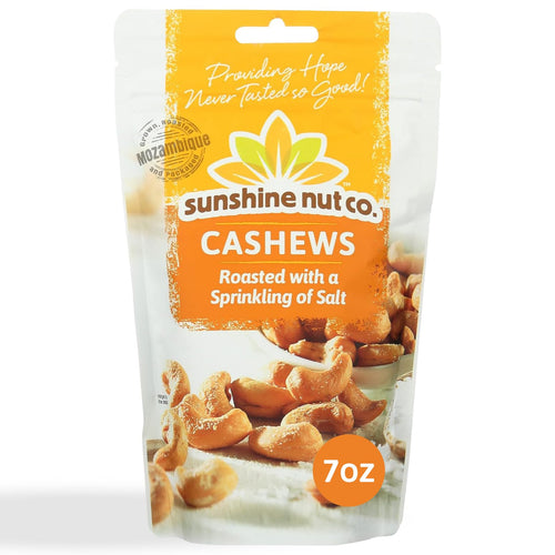 Sunshine Nut Co. Roasted Cashews with a Sprinkling of Salt, 7 oz