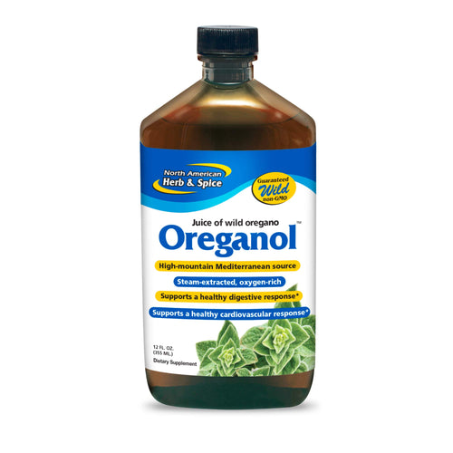 North American Herb & Spice Oreganol P73 Juice, Wild Oregano Oil, 12 fl oz