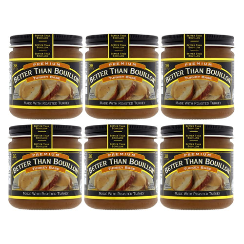 Better Than Bouillon Turkey Base, 8 oz (Pack of 6)