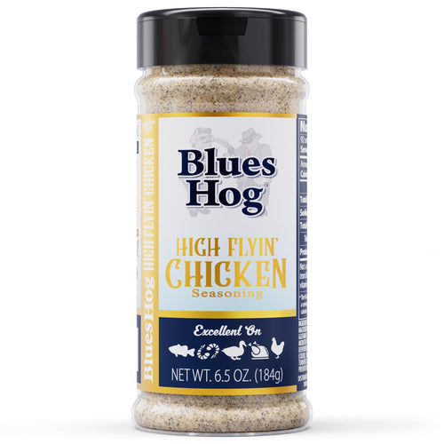 Blues Hog High Flyin' Chicken Seasoning, Garlic, Butter and Citrus Poultry Rub, 6.5 oz