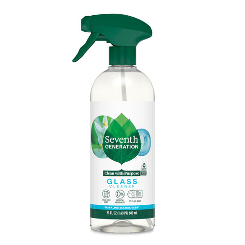 Seventh Generation Glass Cleaner, Sparkling Sea Scent, 23 fl oz