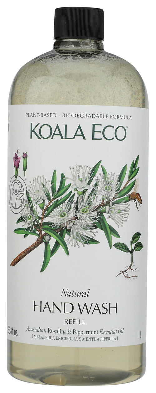 Koala Eco Hand Wash Refill, Australian Rosalina & Peppermint, 34 oz