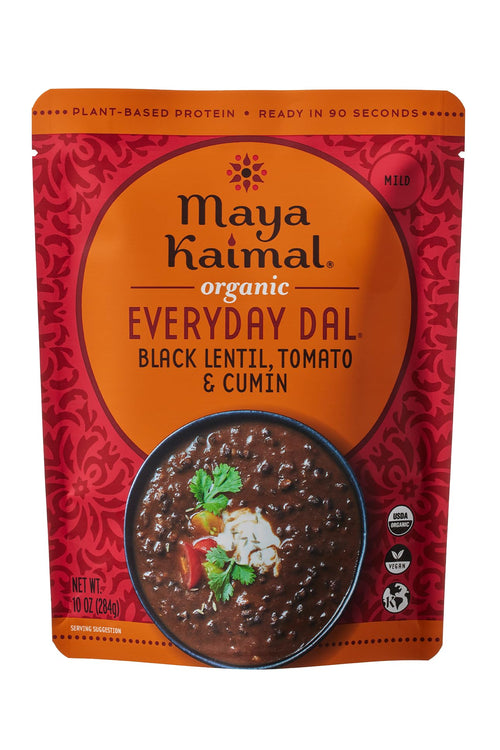 Maya Kaimal Organic Everyday Dal, Black Lentil, 10 oz