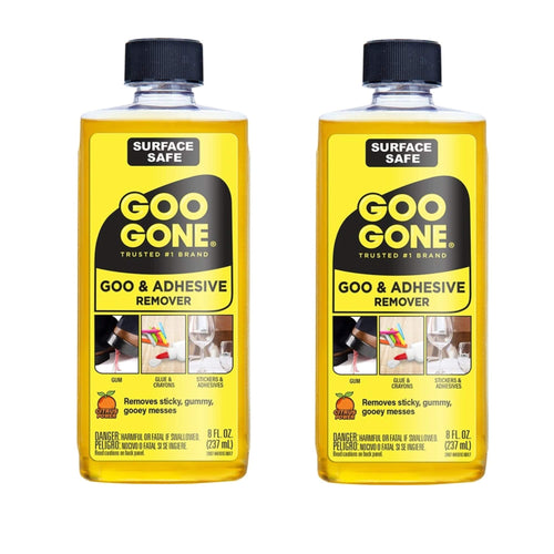 Goo Gone Original Adhesive Remover, 8 oz (Pack of 2)