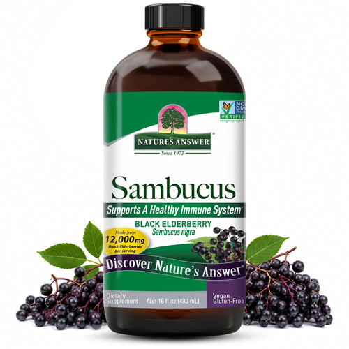 Nature's Answer Sambucus Original Dietary Supplement, 16 oz