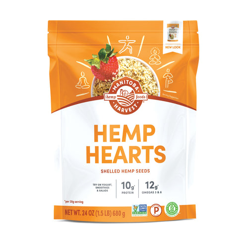 Manitoba Harvest Hemp Hearts Shelled Hemp Seeds, 24 oz