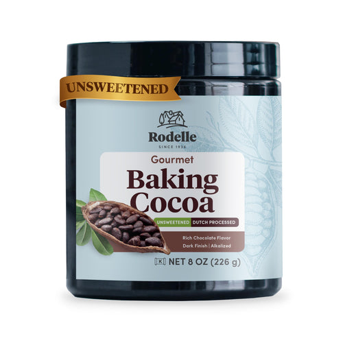 Rodelle Dutch-Processed Cocoa Powder, Unsweetened, 8 oz
