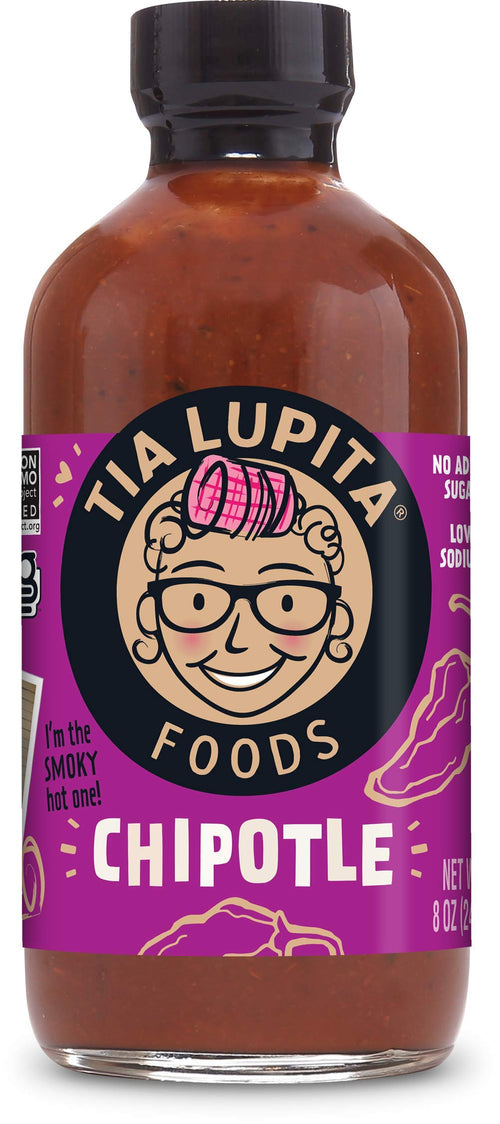 Tia Lupita Chipotle Hot Sauce, Smoky Sweet, Medium Heat, 8 oz