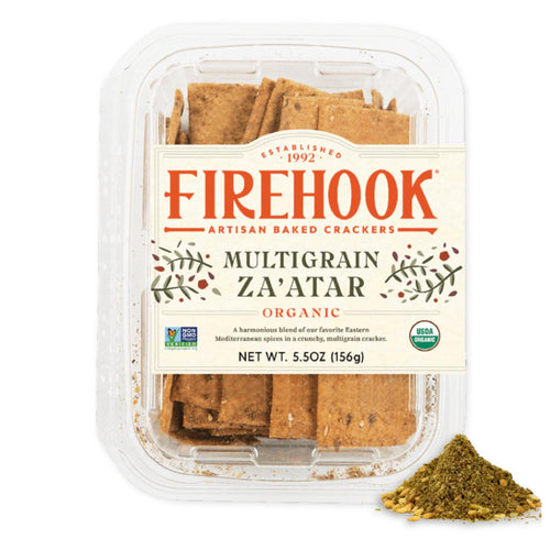 Firehook Za'atar Crackers, 5.5 oz