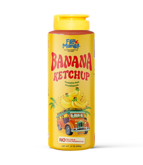 Fila Manila Mild Banana Ketchup, 12 oz