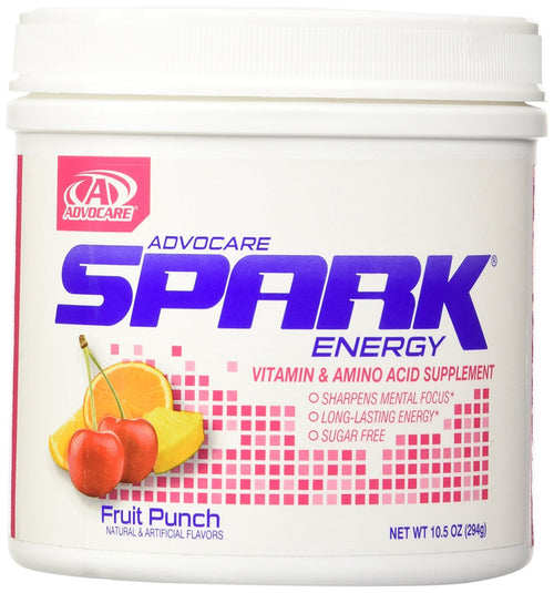 AdvoCare Spark Canister, Fruit Punch, 10.5 oz