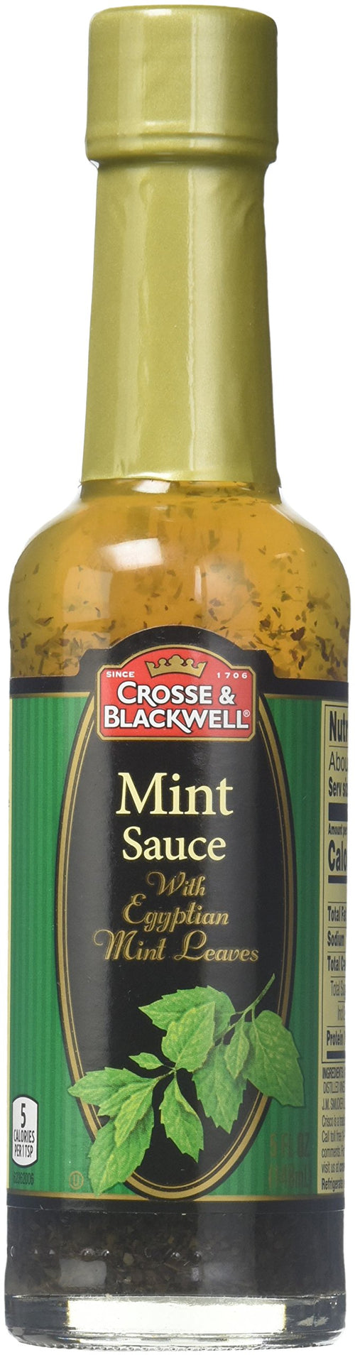 Crosse and Blackwell Mint Sauce, 5 oz (Pack of 6)