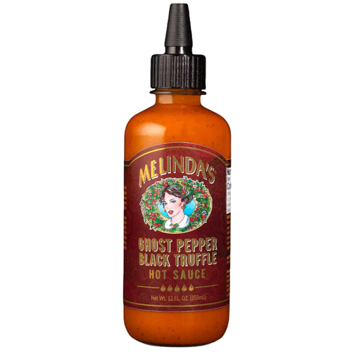 Melinda's Ghost Black Truffle Hot Sauce, 12 oz