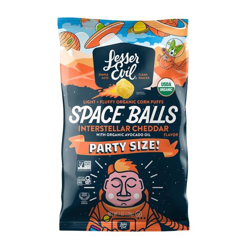 Interstellar Cheddar Space Balls, 7 oz Bag