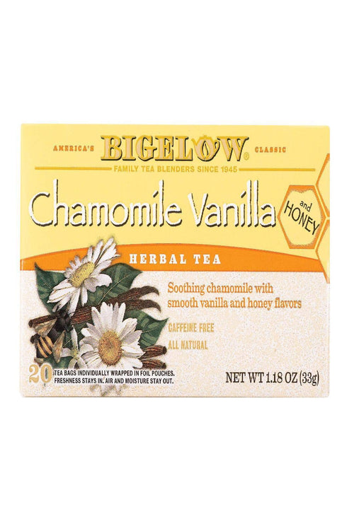 Bigelow Chamomile Vanilla Honey Tea, 20 Count (Pack of 6)
