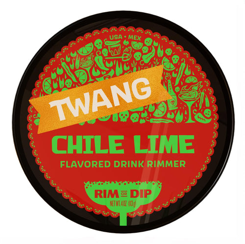 Twang Chile Lime Flavored Salt Rimmer, 4 oz