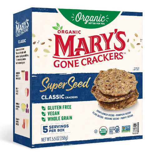 Mary's Gone Crackers Organic Super Seed Crackers, 5.5 oz
