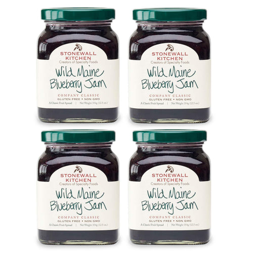 Stonewall Kitchen Wild Maine Blueberry Jam (Pack of 4)