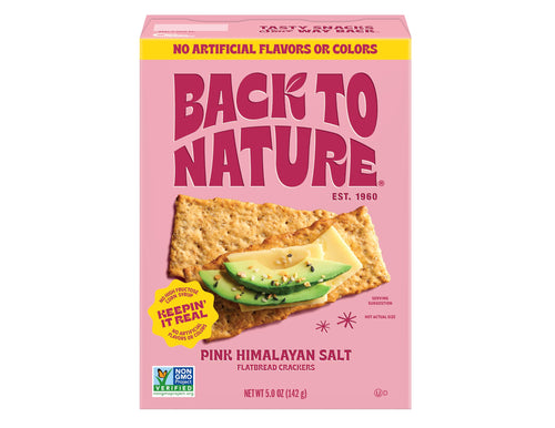 Back to Nature Himalayan Sea Salt Flatbread Crackers