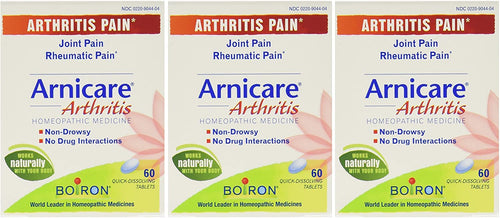Boiron Arnicare Arthritis, 60 Tablets (Pack of 3)