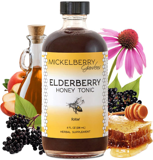 Mickelberry Gardens Elderberry Honey Tonic, 8 oz
