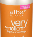 Alba Botanica Very Emollient Bath & Shower Gel, Island Citrus, 32 fl oz