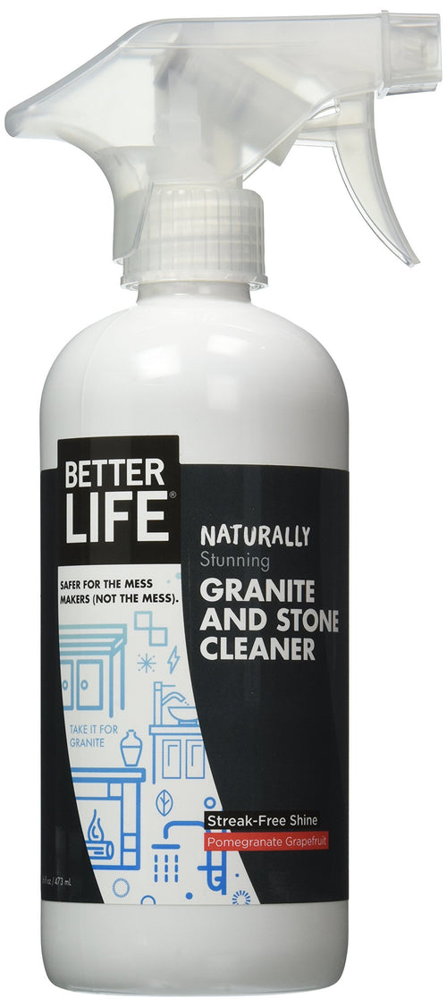 Better Life Granite Cleaner and Polish, Pomegranate & Grapefruit, 16 oz