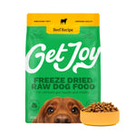 Get Joy Freeze Dried Raw Beef Meal Mixer & Topper for Dogs, 32 oz