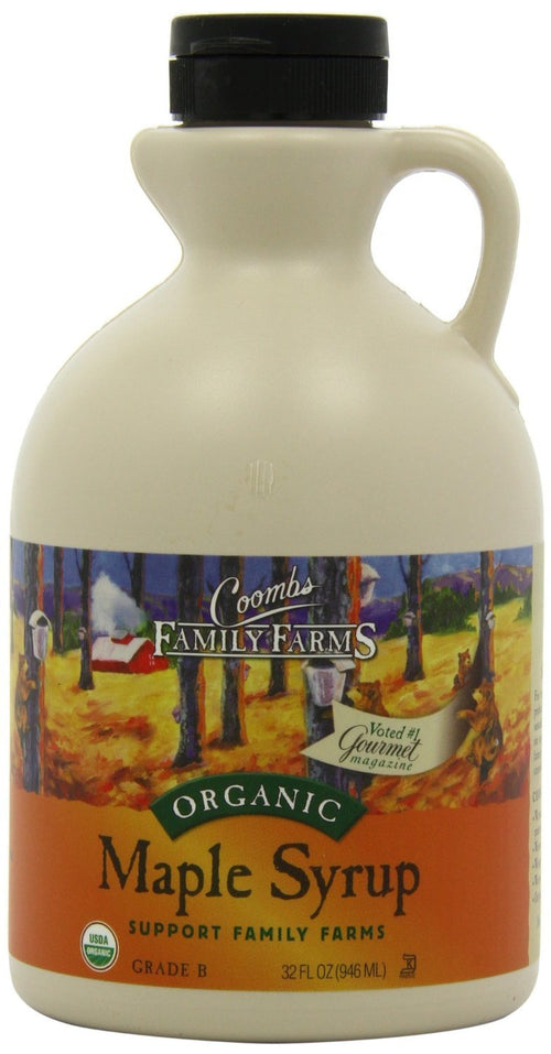 Coombs Family Farms Organic Maple Syrup, Grade A Dark, 32 fl oz
