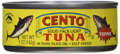 Cento Tuna in Olive Oil, 5 oz (Pack of 12)